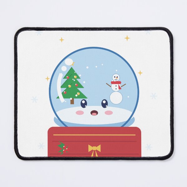 Item preview, Cute Kawaii Christmas Snow Globe Sticker Winter Holiday Character designed and sold by PRIME4YOU.