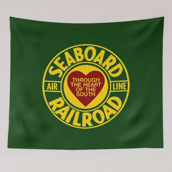 Item preview, Seaboard Air Line Railroad 1950s designed and sold by Trains-and-Rail.