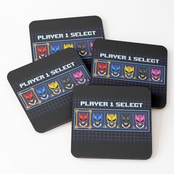 Item preview, Retro Arcade Fighting Game Character Select Psycho Rangers designed and sold by clc7000.