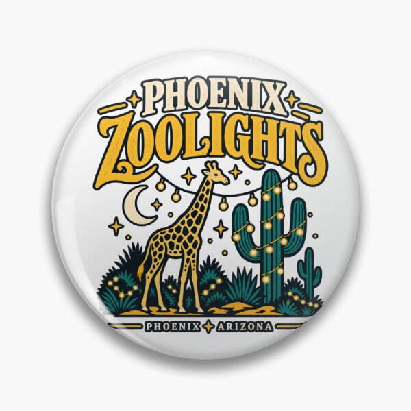 Item preview, Phoenix Arizona Zoolights Shirt Giraffe Christmas Lights Event Outfit Gift designed and sold by IRON WINGS /USAF.