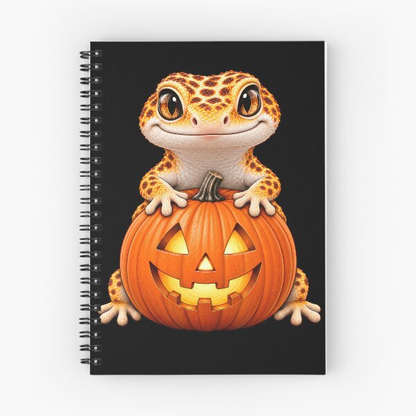 Item preview, Gecko Lizard Funny Jack O Lantern Pumpkin Halloween designed and sold by T9AXER.