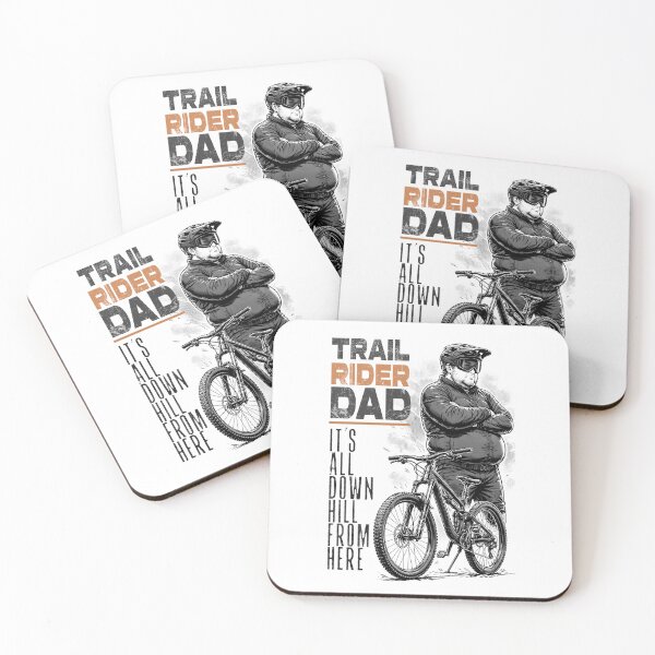Item preview, Downhill MTB dad – a design for dads who are fans of downhill mountain biking. designed and sold by UrbanTRIP.