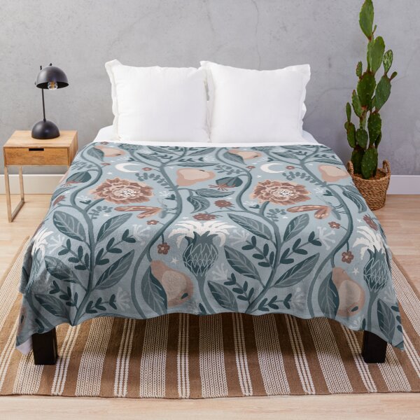 Item preview, Pastel Fruit Garden - Mint Green and Rose Beige designed and sold by kobyakov.