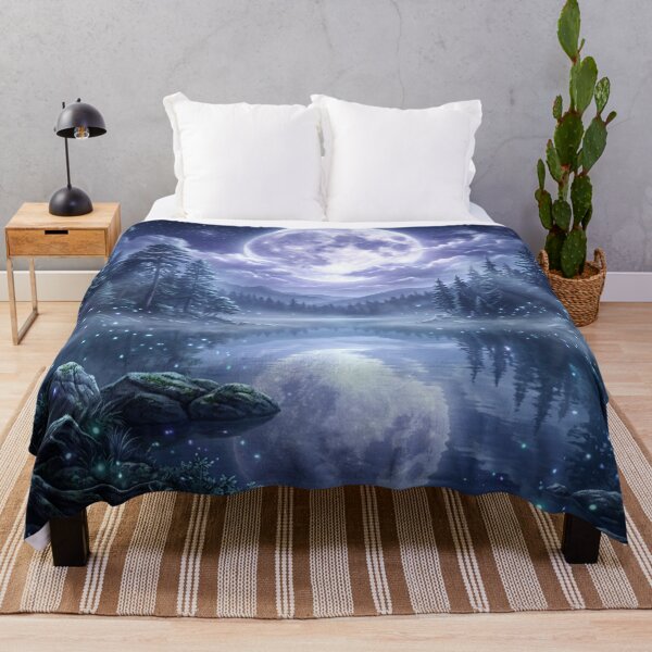 Item preview, Moonlit Dream Lake designed and sold by JonelleTshirts.