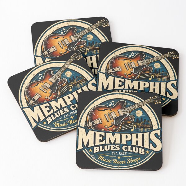 Item preview, Memphis Blues Club designed and sold by QuietSpark.