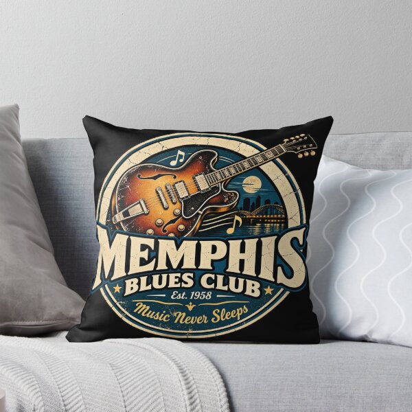 Item preview, Memphis Blues Club designed and sold by QuietSpark.