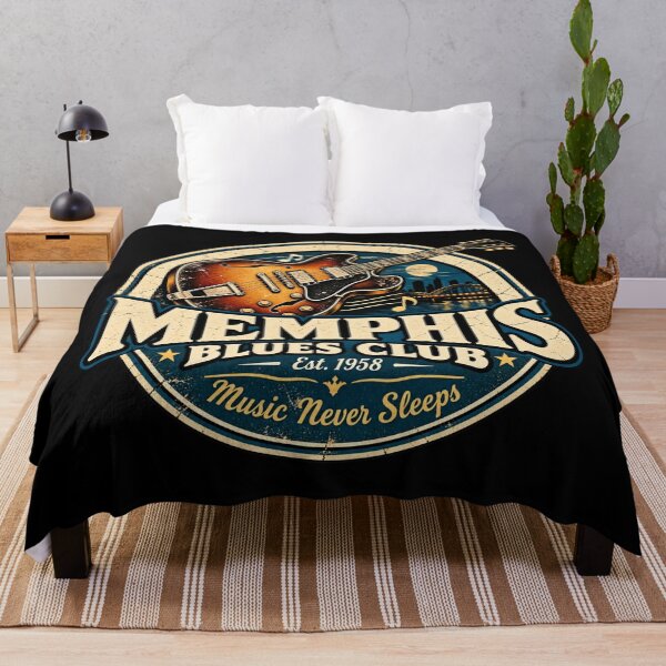 Item preview, Memphis Blues Club designed and sold by QuietSpark.