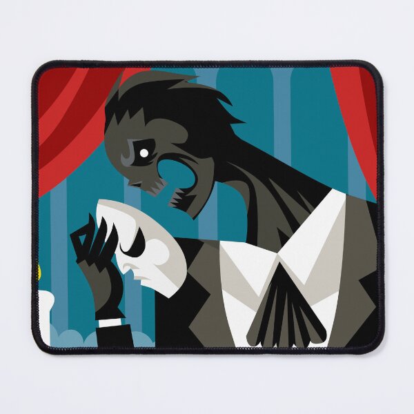 Item preview, deformed man wearing a mask in a candlelit opera house designed and sold by matintheworld ( delcarmat ).