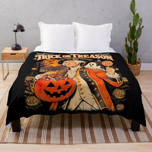 Item preview, Trick Or Treason George Washington Patriotic Halloween designed and sold by T9AXER.