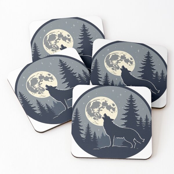 Item preview, Howling Wolf Full Moon designed and sold by LunarEcl1ps3.