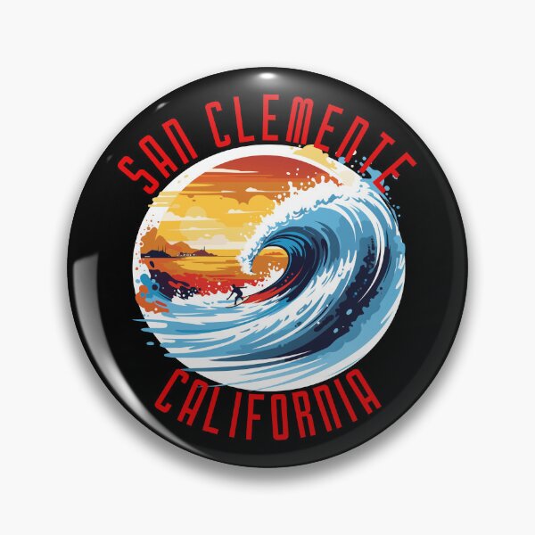 Item preview, San Clemente - California (with Red Lettering) designed and sold by VelvetRoom.