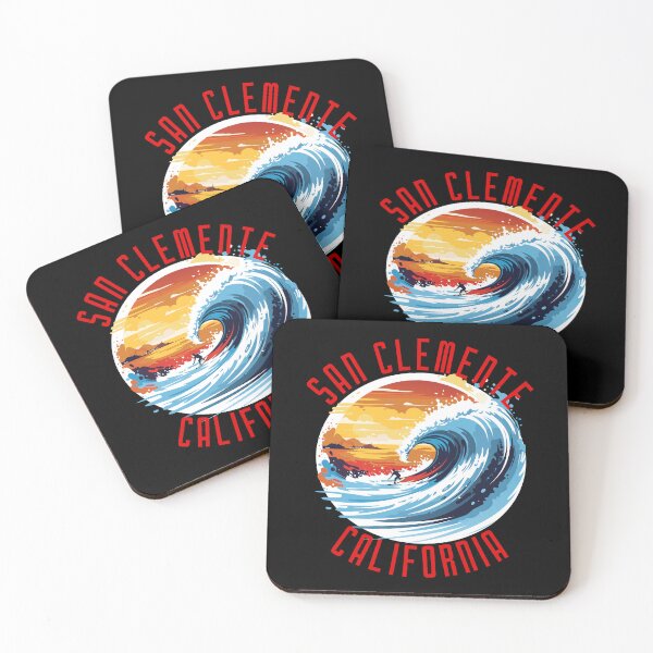 Item preview, San Clemente - California (with Red Lettering) designed and sold by VelvetRoom.