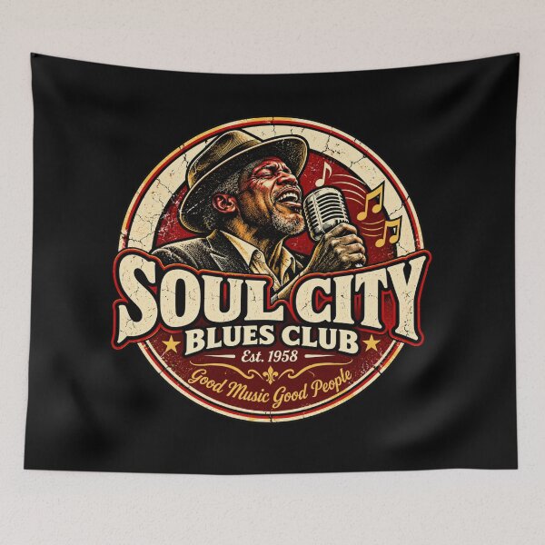 Item preview, Soul City Blues Club designed and sold by QuietSpark.