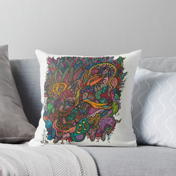 Item preview, Vibrant, surreal, abstract character art work designed and sold by JiggyJarr.