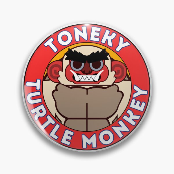 Item preview, The Toneky Badge designed and sold by ToysByDay-.
