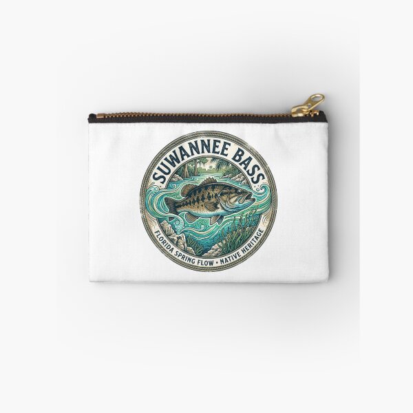 Item preview, Vintage Suwannee Bass Florida Spring Flow Emblem designed and sold by NobleCast .