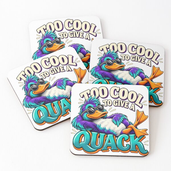 Item preview, Too Cool to Give a Quack designed and sold by jimbo7664.