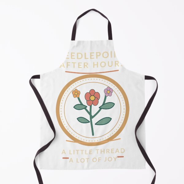 Item preview, Needlepoint After Hours Floral Stitching Club Shirt designed and sold by Gifts0.