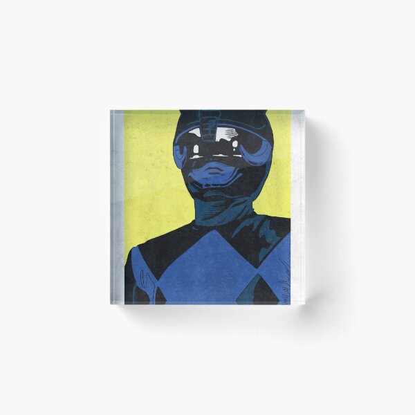 Item preview, BLACK RANGER - Mighty Morphin Power Rangers (Pop Art) designed and sold by FamousWeirdosRB.
