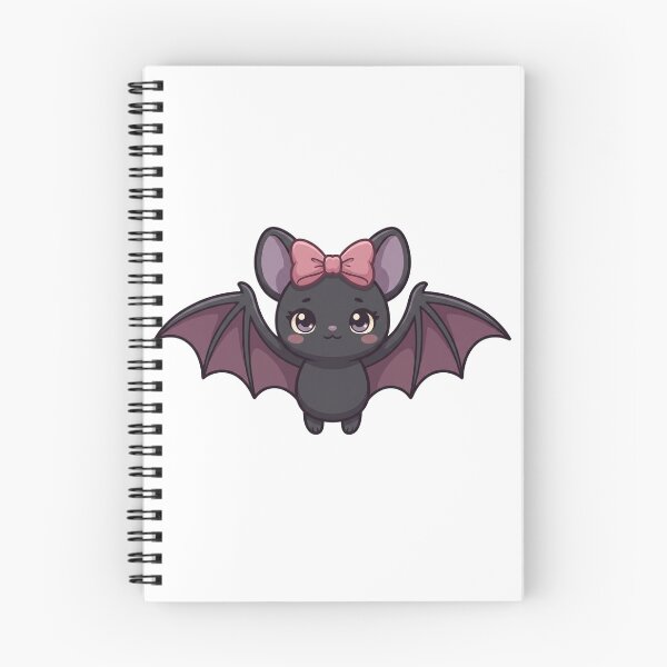 Item preview, Kawaii Black Bat With Pink Bow designed and sold by PinkyDona.