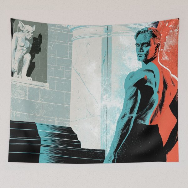 Item preview, Gargoyle Mirror — Occult Surreal Aesthetic designed and sold by JaimeLikes.