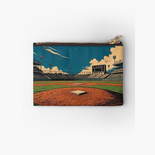 Item preview, Retro Baseball Field View designed and sold by BlueBerry45.