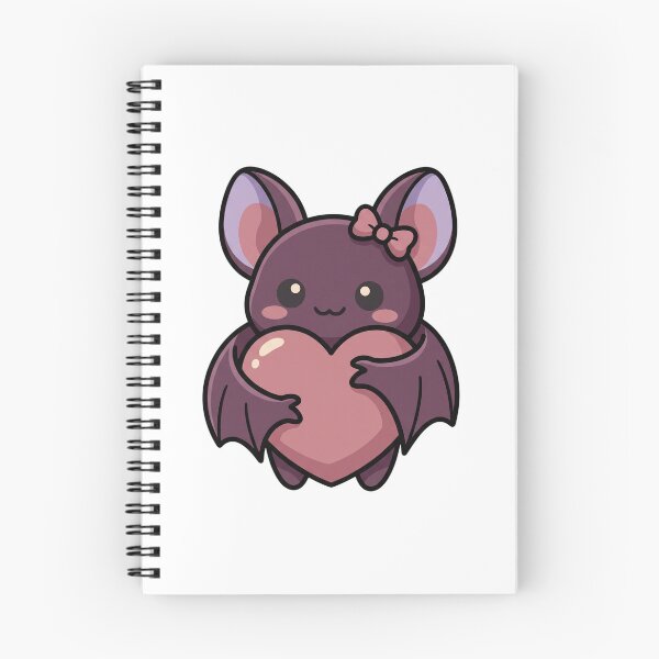 Item preview, Cute Bat Hugging a Pink Heart designed and sold by PinkyDona.