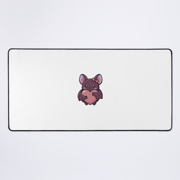 Item preview, Cute Bat Hugging a Pink Heart designed and sold by PinkyDona.