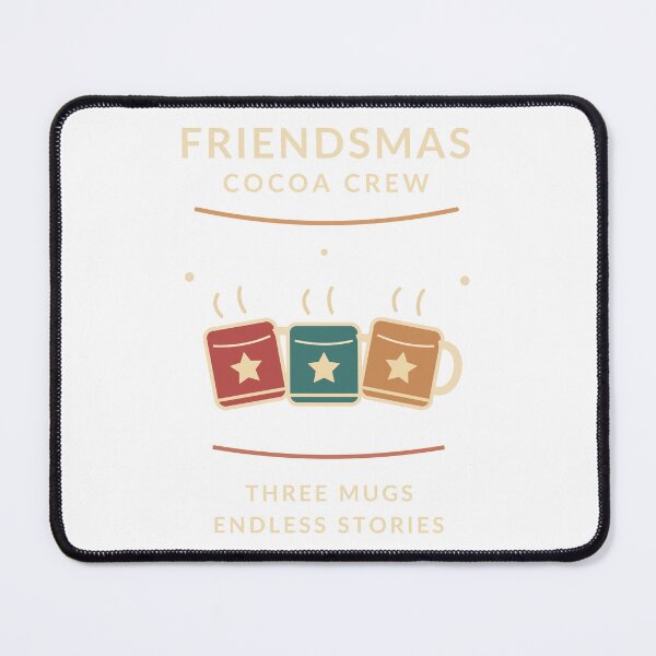 Item preview, Friendsmas Cocoa Crew Matching Holiday Shirt designed and sold by Gifts0.
