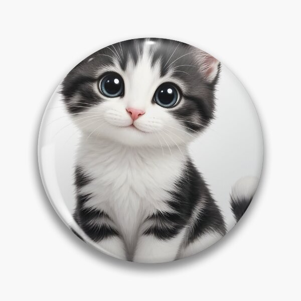 Item preview, Roman and white cat designed and sold by modaprintec.