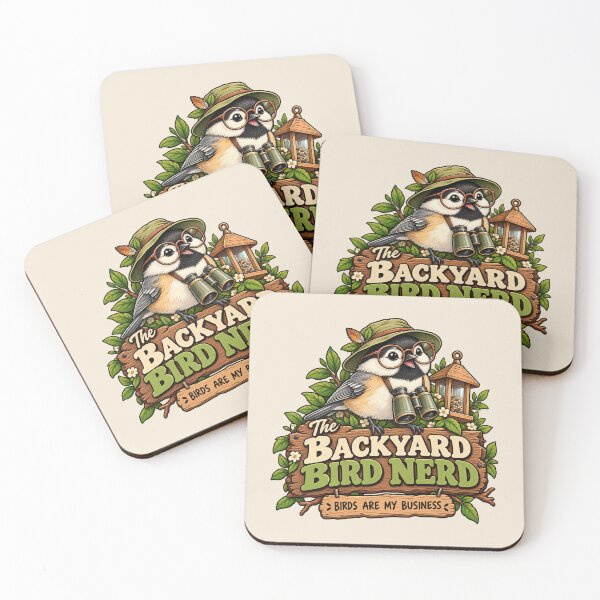 Item preview, The Backyard Bird Nerd – Funny Birdwatcher Design designed and sold by DIB Designs – Express Your Style.