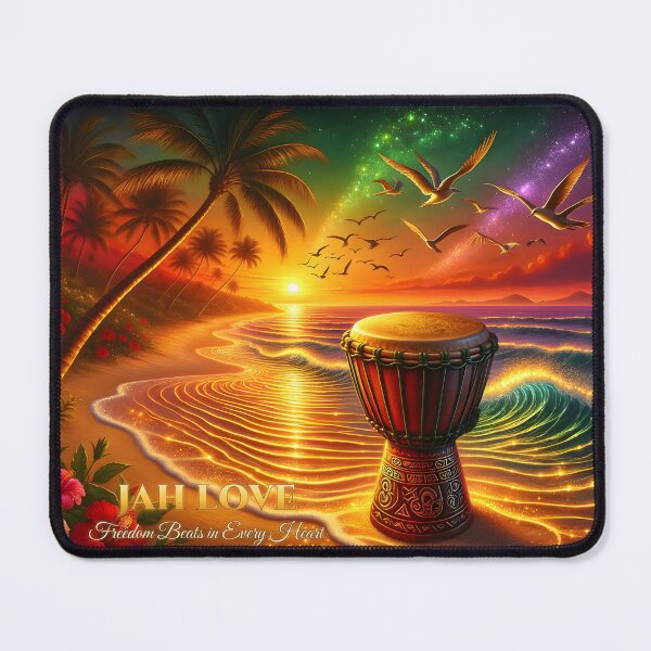 Item preview, Jah Love – Freedom Beats in Every Heart designed and sold by Hawaii26.
