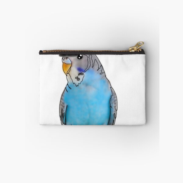 Item preview, Speedie the budgie in police hat- animalzinhats designed and sold by Ashley’sAnimalz.