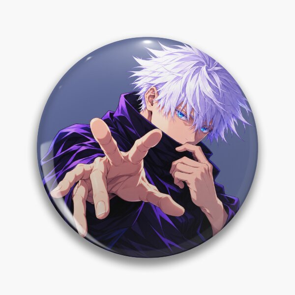 Item preview, Satoru Gojo Limitless Pose – Jujutsu Kaisen Sticker designed and sold by -Kaori.