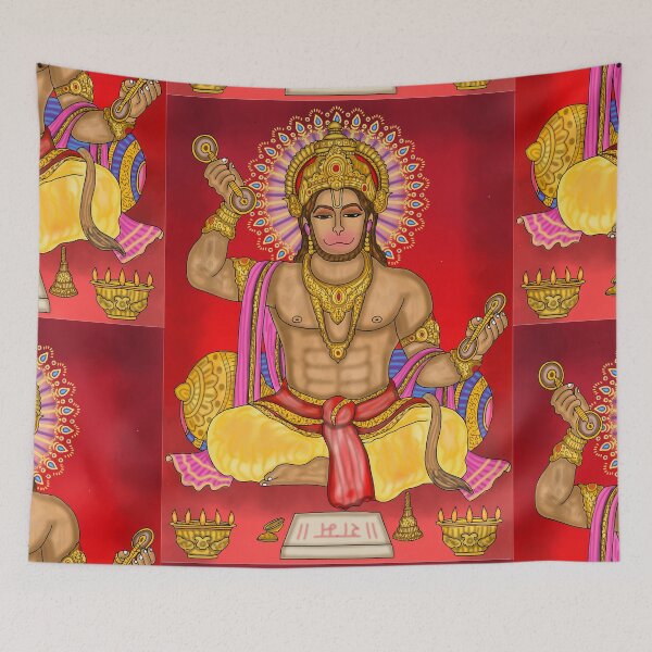 Item preview, Goddess Radhika Digital Drawing | Radha Krishna Hindu Art designed and sold by Harshit_Digital_Arts.