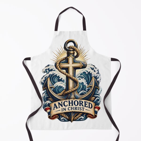 Item preview, Anchored in Christ – Christian Faith and Hope Anchor designed and sold by BiiiG.