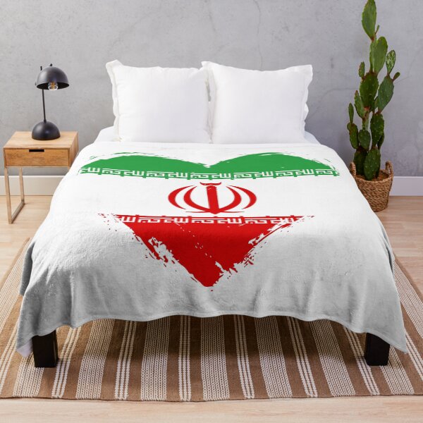 Item preview, Distressed Iran Flag Heart IR designed and sold by shitpostee.