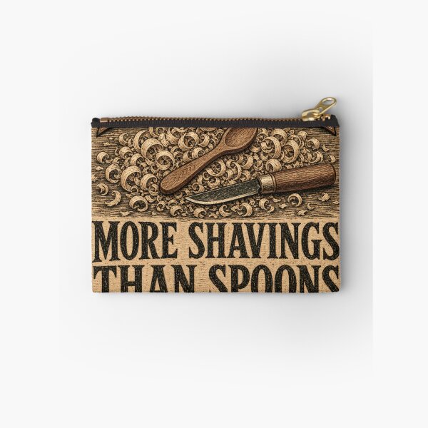 Item preview, More Shavings Than Spoons Spoon Carving Humor designed and sold by BoosterShop.