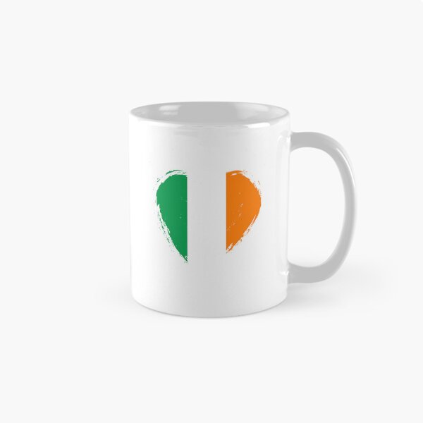 Item preview, Distressed Ireland Flag Heart IE designed and sold by shitpostee.