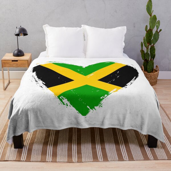 Item preview, Distressed Jamaica Flag Heart JM designed and sold by shitpostee.