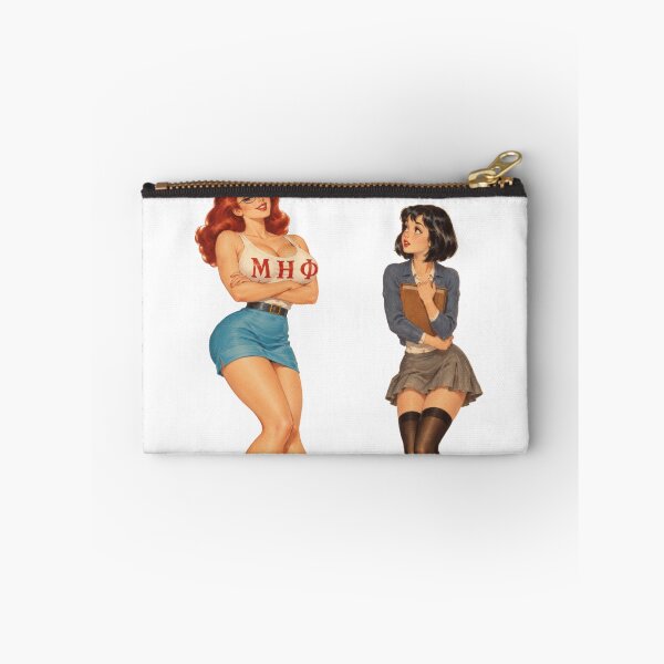 Item preview, Vintage Pin Up Girls – Retro College Bombshell and Shy Bookworm designed and sold by Cosplayvintage.