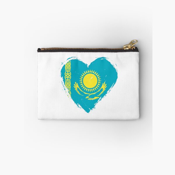 Item preview, Distressed Kazakhstan Flag Heart KZ designed and sold by shitpostee.