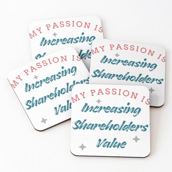 Item preview, My Passion is: Increasing Shareholders' Value designed and sold by LuxCreations.