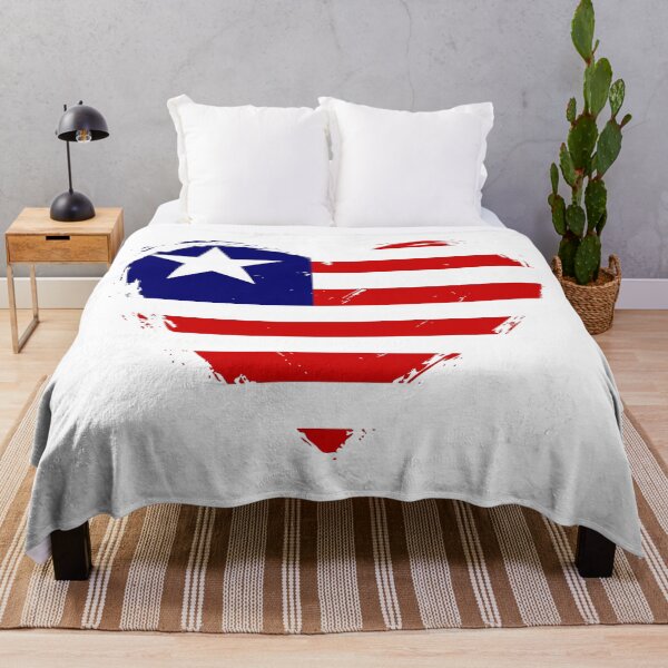 Item preview, Distressed Liberia Flag Heart LR designed and sold by shitpostee.