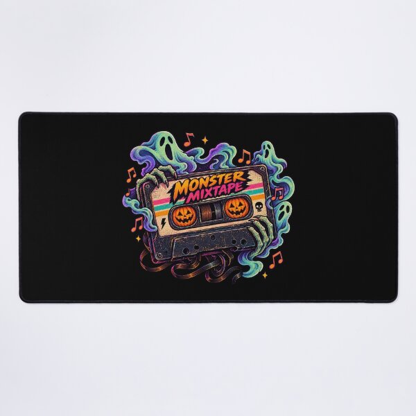 Item preview, Monster Mixtape – Retro Halloween Cassette Tape 80s Horror Music Design designed and sold by DogLord.
