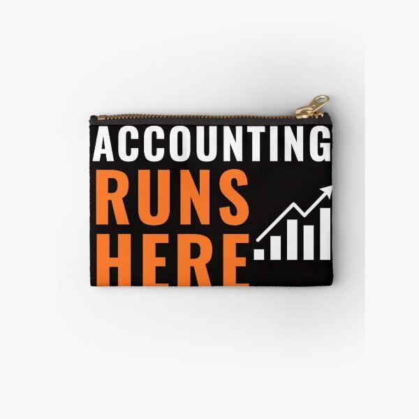 Item preview, Aquí corre la contabilidad: tipografía con humor contable designed and sold by FCA SIR MERCH .