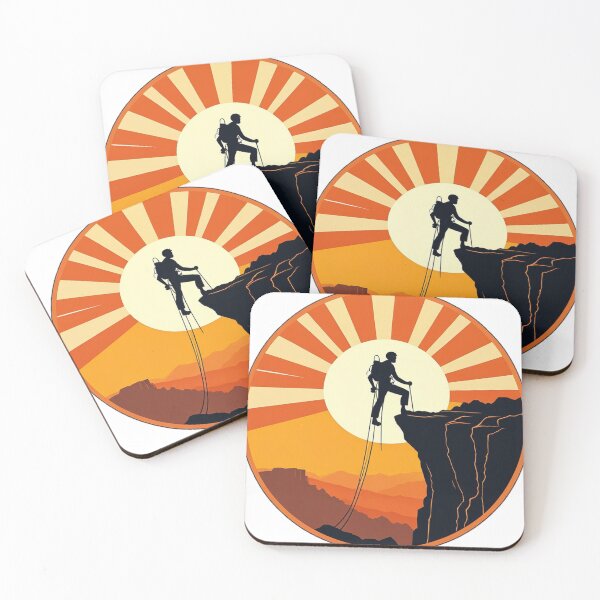 Item preview, Retro Sunset Cliff Climber designed and sold by LunarEcl1ps3.