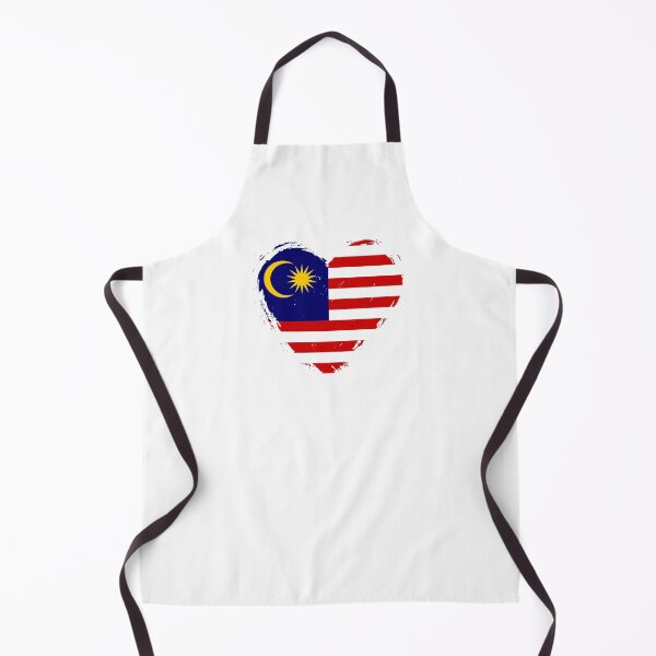 Item preview, Distressed Malaysia Flag Heart MY designed and sold by shitpostee.