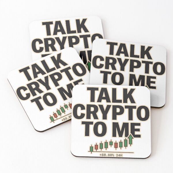 Item preview, Talk Crypto To Me Bullish Candlestick Chart designed and sold by Seeding Serendipity.
