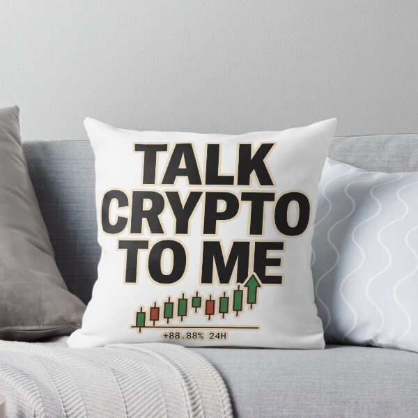 Item preview, Talk Crypto To Me Bullish Candlestick Chart designed and sold by Seeding Serendipity.